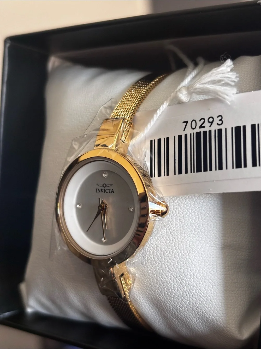 Invicta Women's Gold-Tone Mesh Strap Watch - NIB